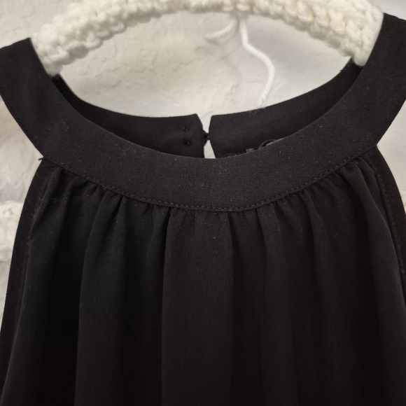 Pretty Garden- Elegant Black Pleated Maxi Dress. NWT! - Picture 3 of 8